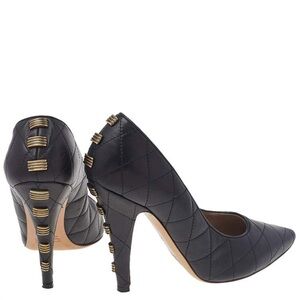 Chloé  - in quilted black leather